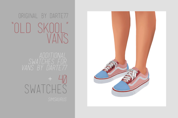 The Sims 4 darte77 oldskool vans