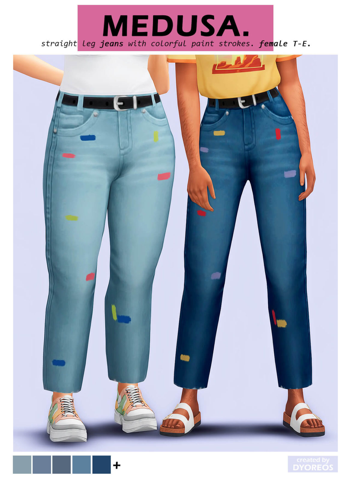 The Sims 4 dyoreos medusa jeans