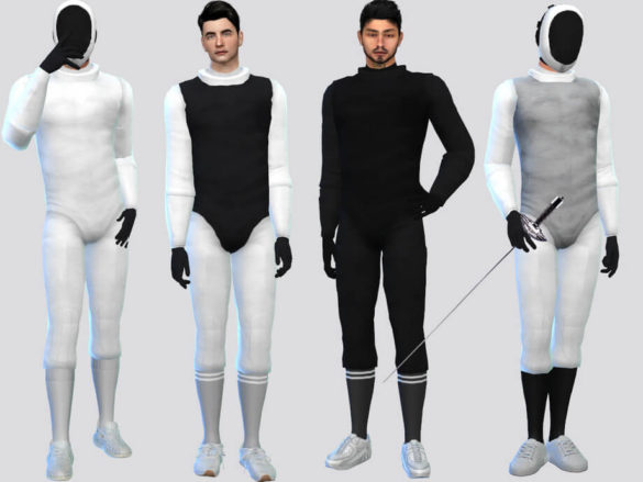 The Sims 4 Eskrima Suit by McLayneSims