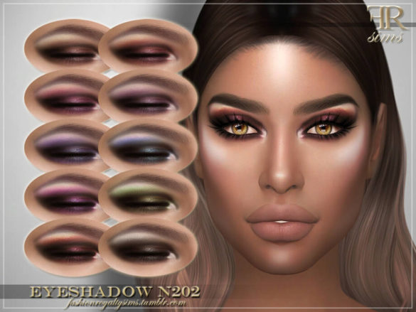 Eyeshadow N202 by FashionRoyaltySims