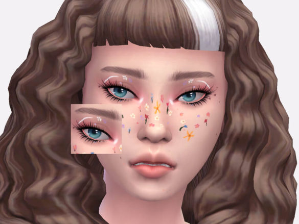 The Sims 4 Field Fairy Eyeliner by Sagittariah