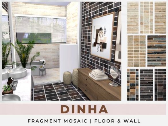 FRAGMENT MOSAIC | Floor & Walls at Dinha Gamer