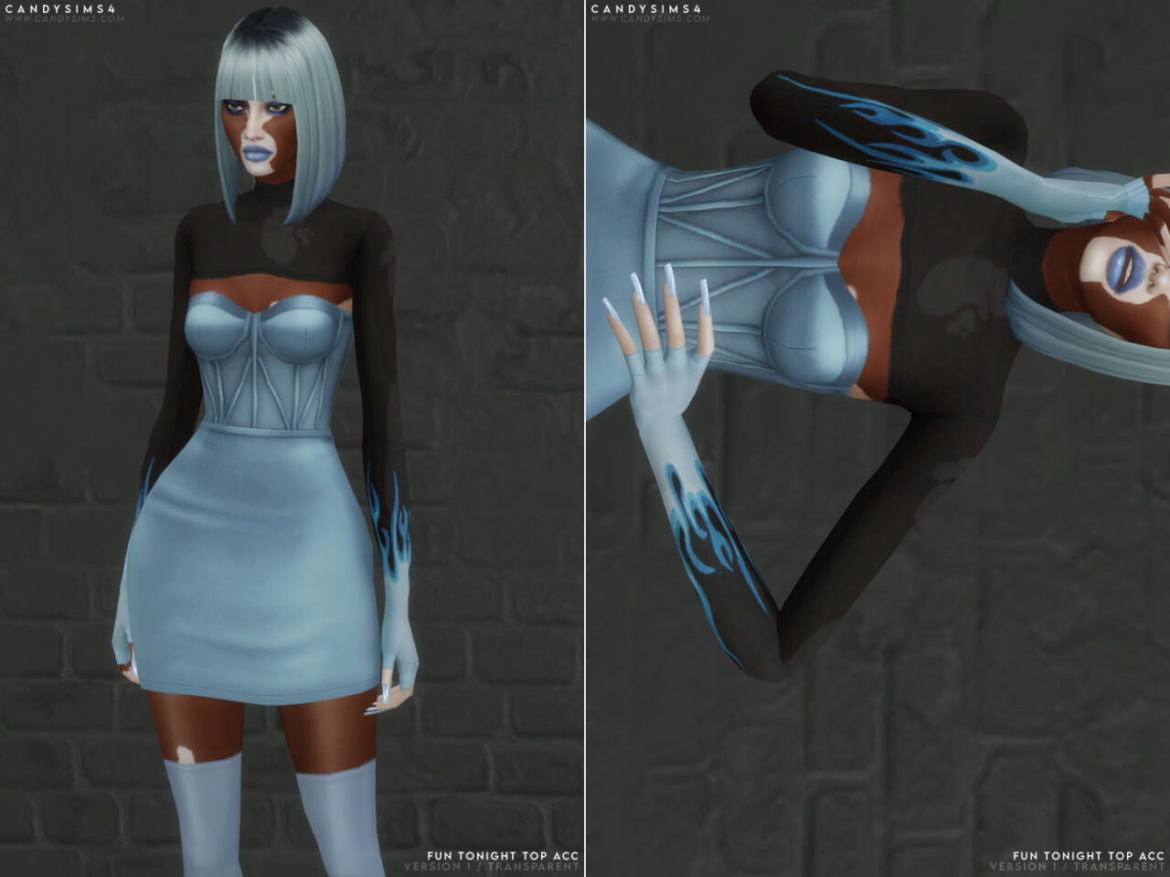 FUN TONIGHT TOP ACC | TWO VERSIONS at Candy