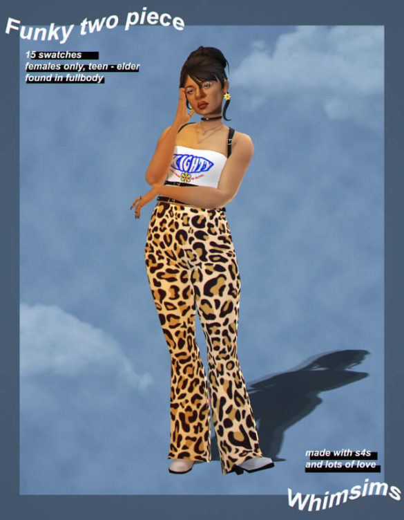 The Sims 4 funky two piece