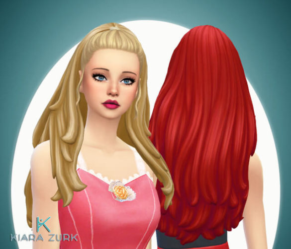 The Sims 4 glenna hairstyle