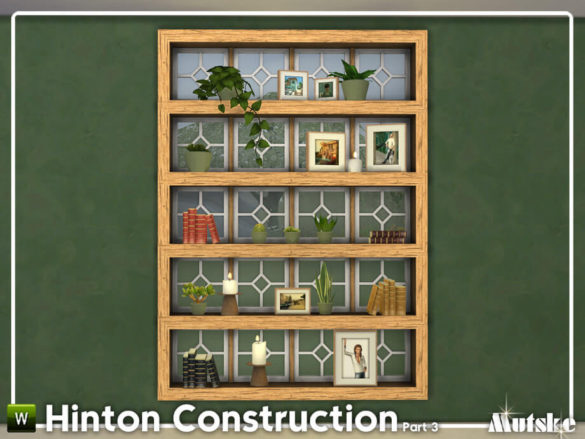 The Sims 4 Hinton Construction Set Part 3 by mutske