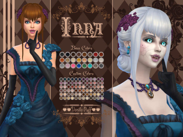 INNA CENTS Hair Flowers Side Edit Makeover