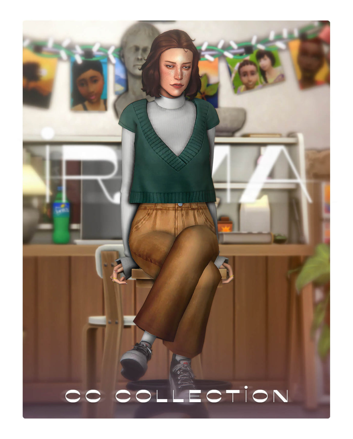 its adrienpastel irma cc collection 5 items