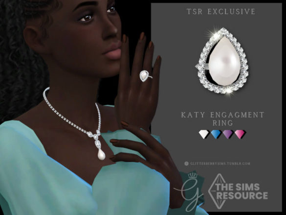The Sims 4 Katy Engagement Ring 3 by Glitterberryfly