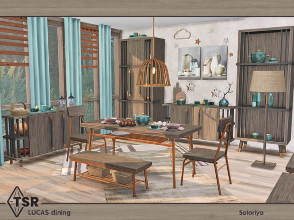 The Sims 4 Lucas Dining by soloriya