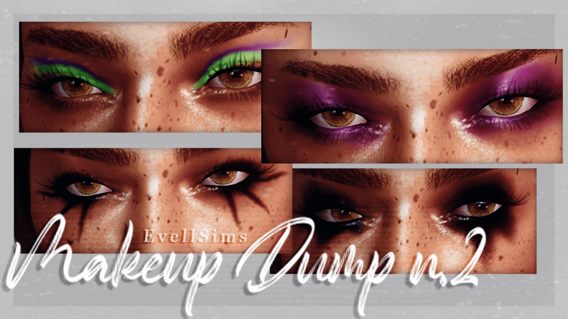 The Sims 4 makeup dump n2