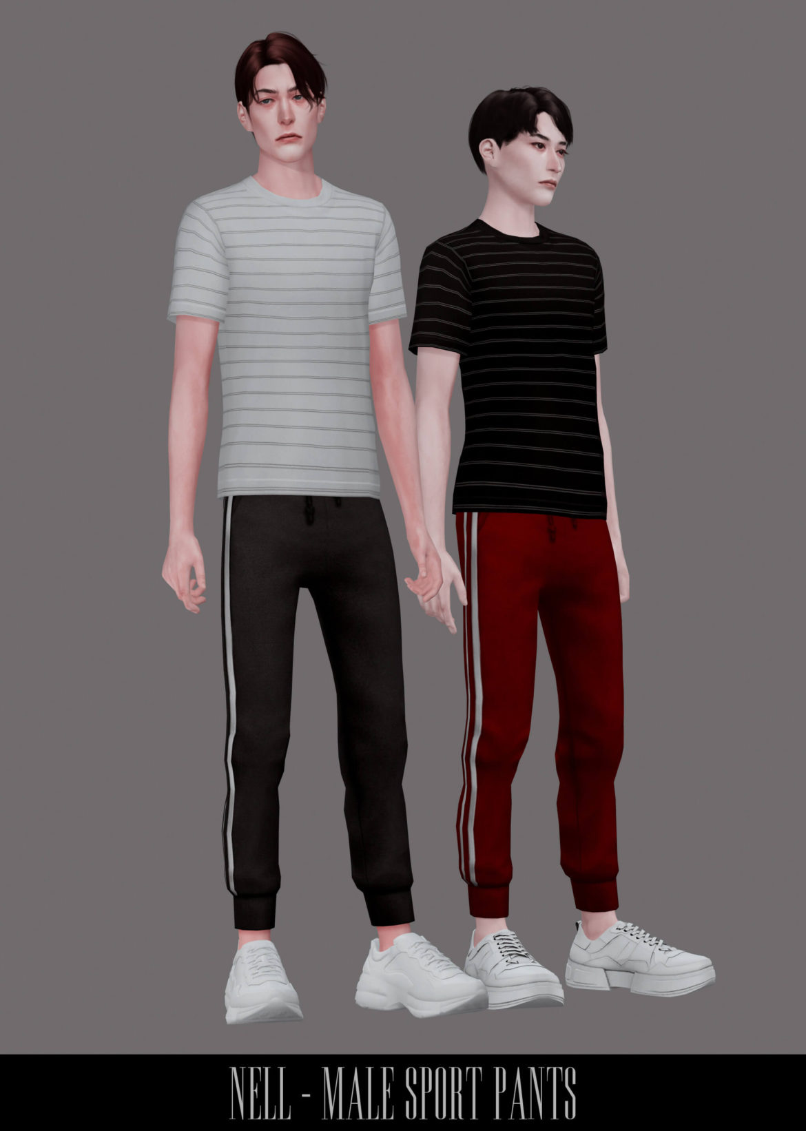 The Sims 4 male sport pants hq compatible base game