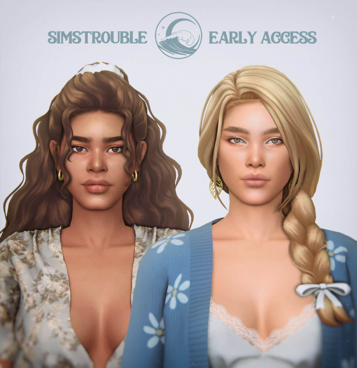 Maree & Sadie Hairstyles at SimsTrouble