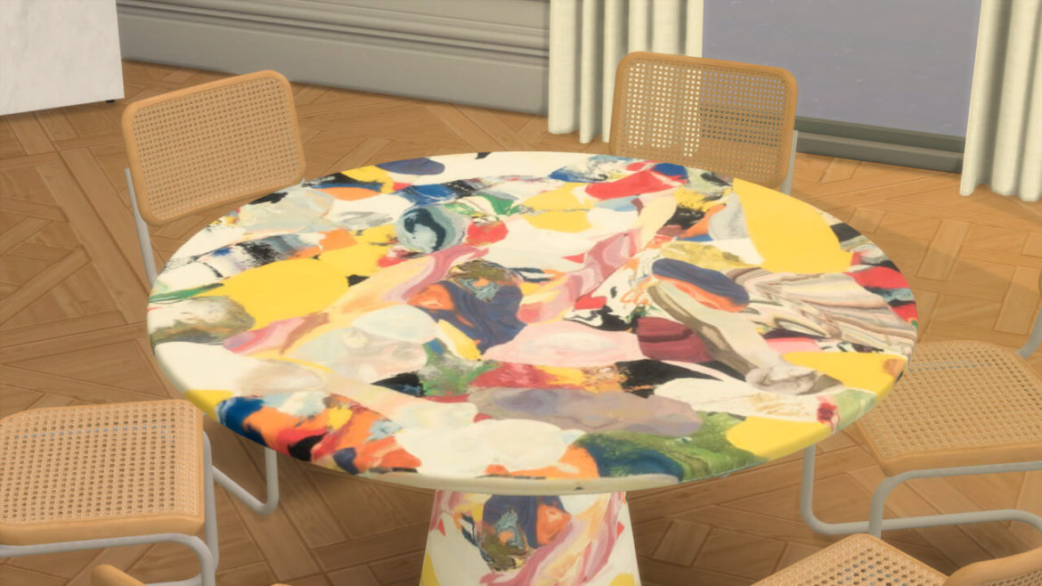 The Sims 4 MELTING POT TABLE at Meinkatz Creations