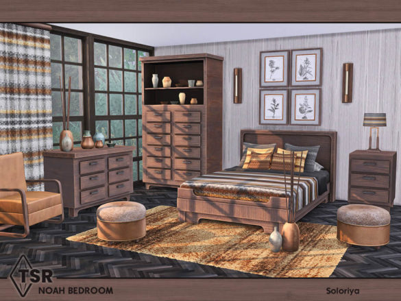 The Sims 4 Noah Bedroom by soloriya