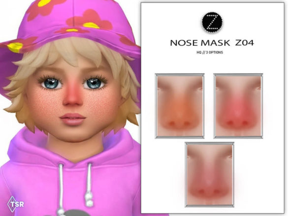 The Sims 4 NOSE MASK Z04 by ZENX