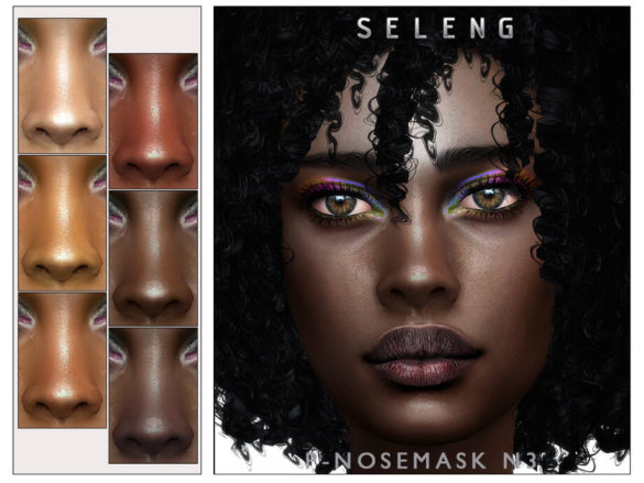 The Sims 4 P-Nosemask N3 by Seleng