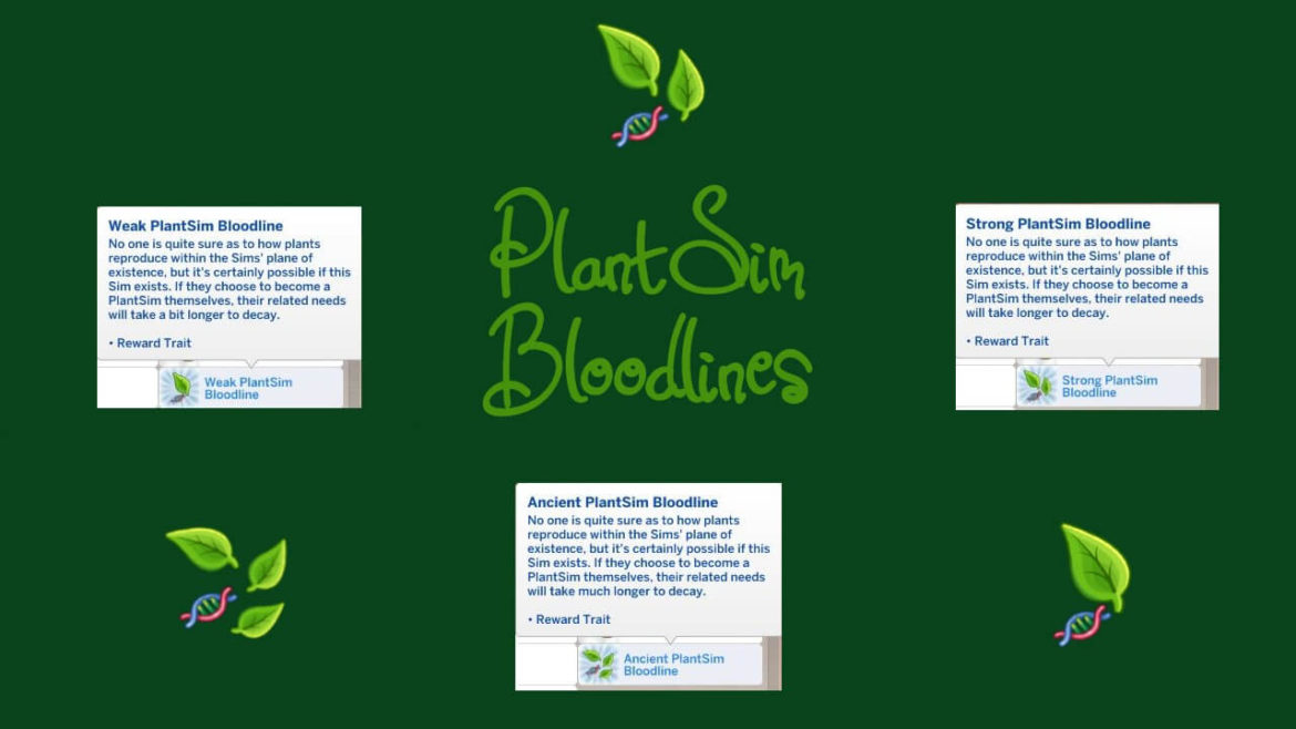 The Sims 4 PlantSim Bloodlines