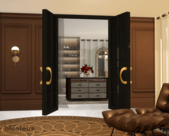 The Sims 4 postsava door set