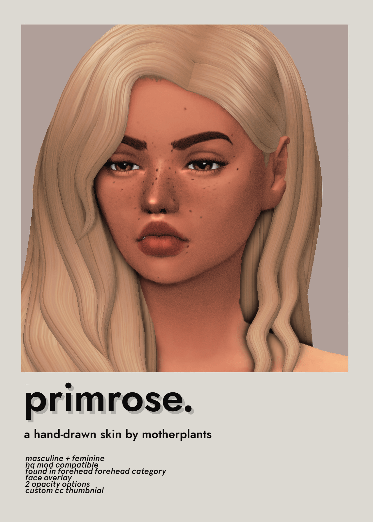 The Sims 4 Primrose Skin Overlay Best Mods Book Vrogue