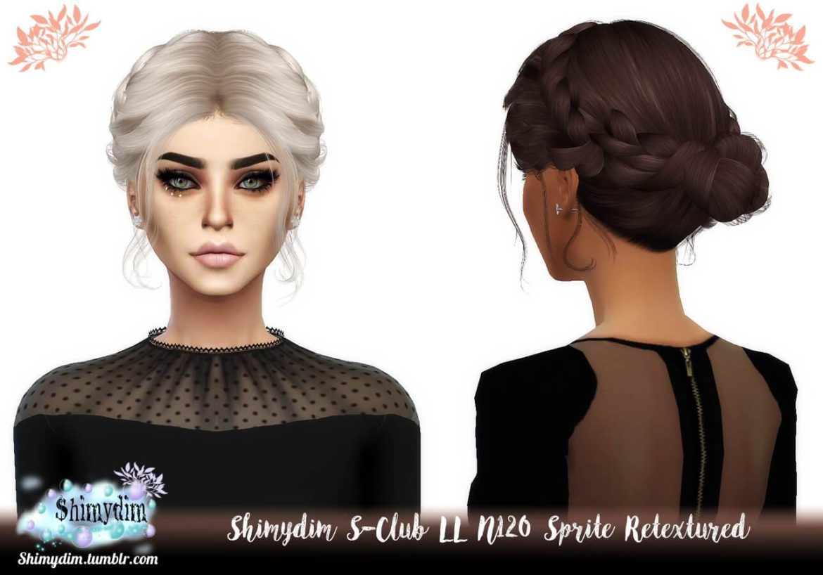 S-Club LL N120 Sprite Hair Retexture Sims