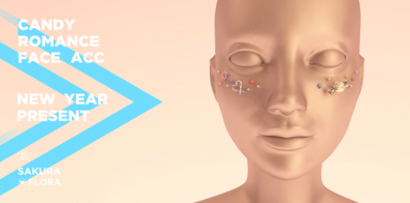 The Sims 4 [sakura.flora] Candy-Romance_face acc_FM