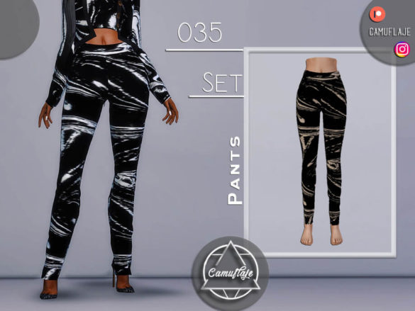The Sims 4 SET 035 – Pants by Camuflaje
