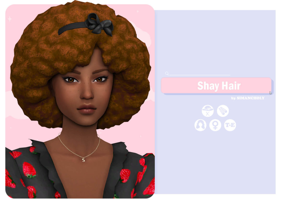 shay hair by simancholy base game compatible