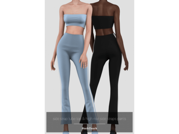 Side Straps Tube Top High Rise Side Straps