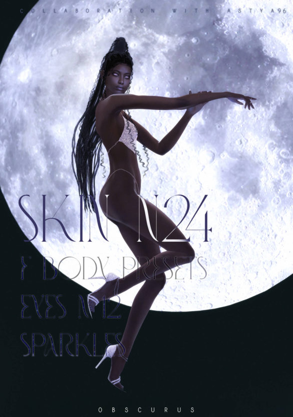 The Sims 4 skin n24 eyes sparkles fullbody presets