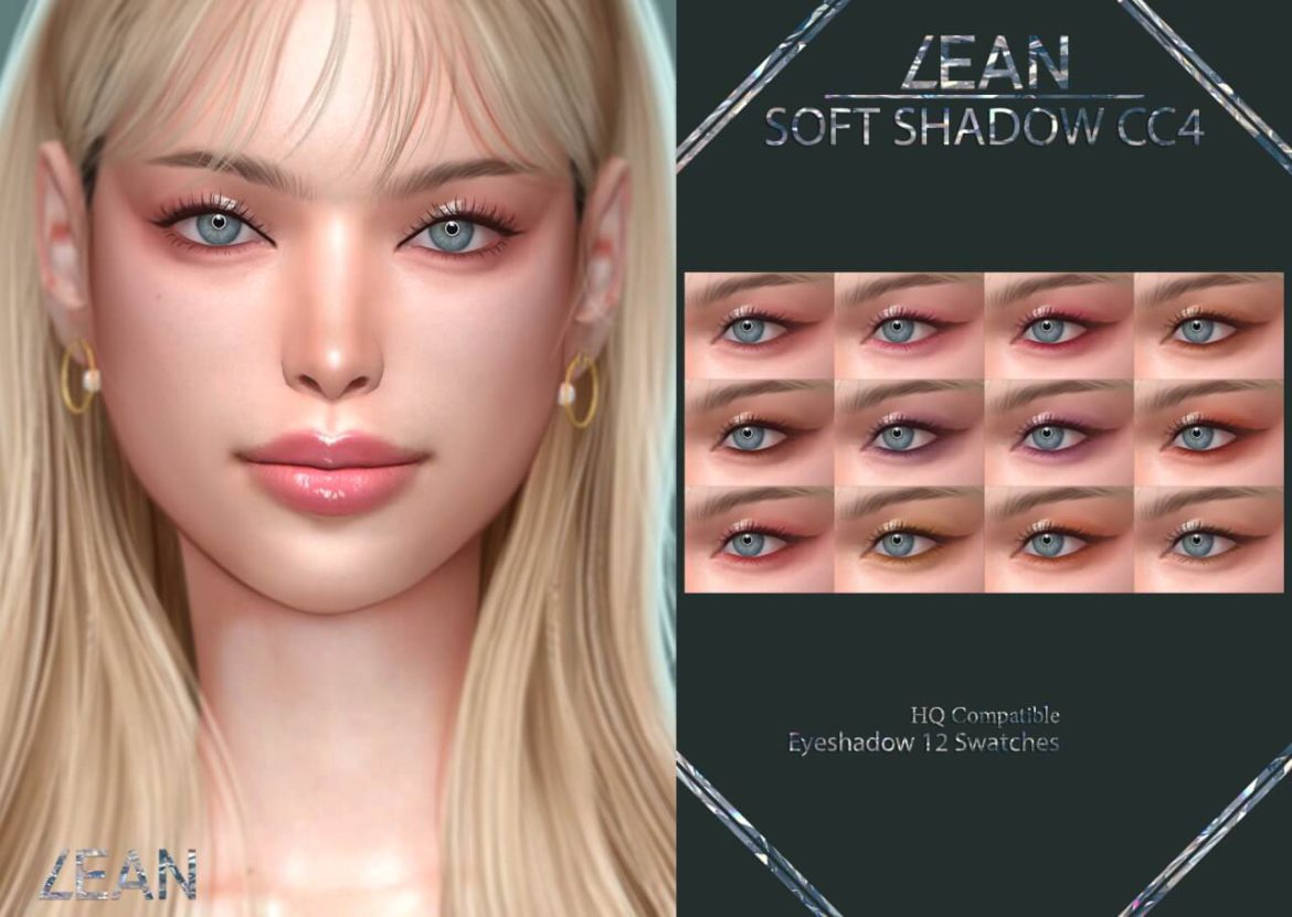The Sims 4 SOFT SHADOW CC4 at LEAN