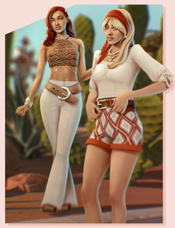 summer flow custom content pack by joliebean