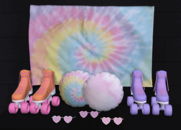 The Sims 4 summer vibes set