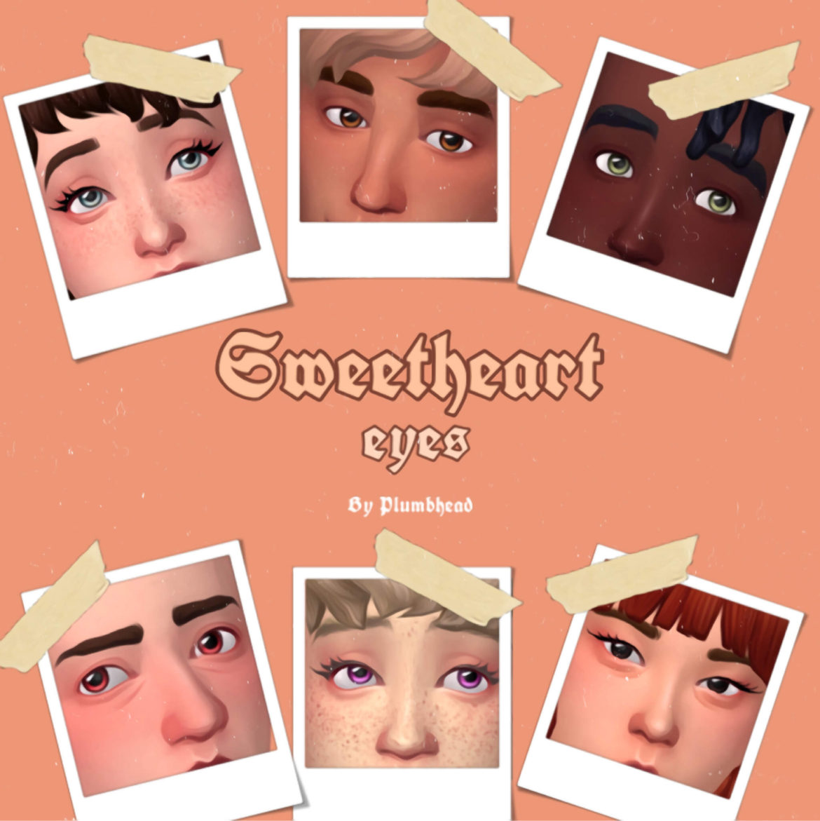 The Sims 4 sweetheart eyes