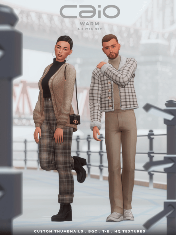 The Sims 4 warm a 5 item set