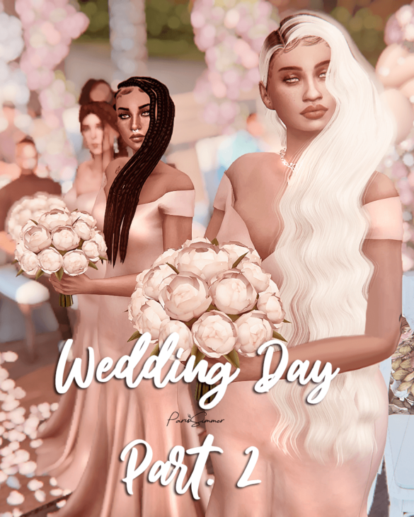 The Sims 4 wedding day part 2 pose