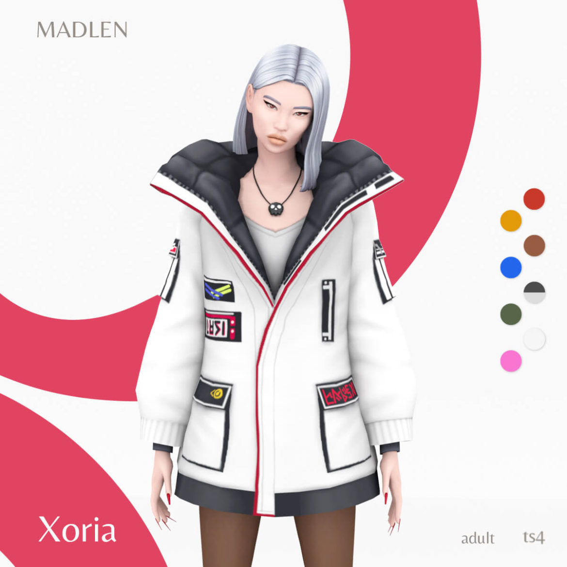 xoria jacket statement oversized winter jacket