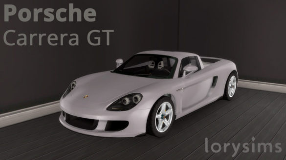 The Sims 4 2004 Porsche Carrera GT at LorySims