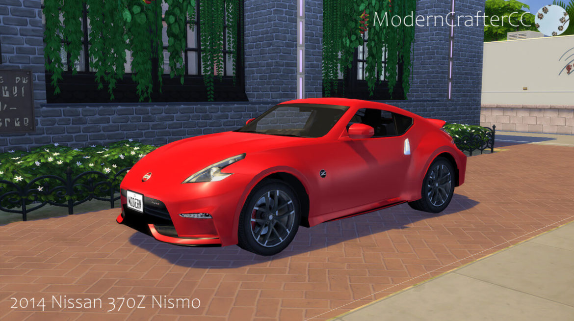 The Sims 4 2014 Nissan 370Z Nismo from Modern Crafter