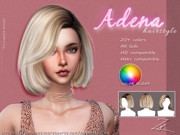 Adena Hairstyle medium bob hairstyle by _zy