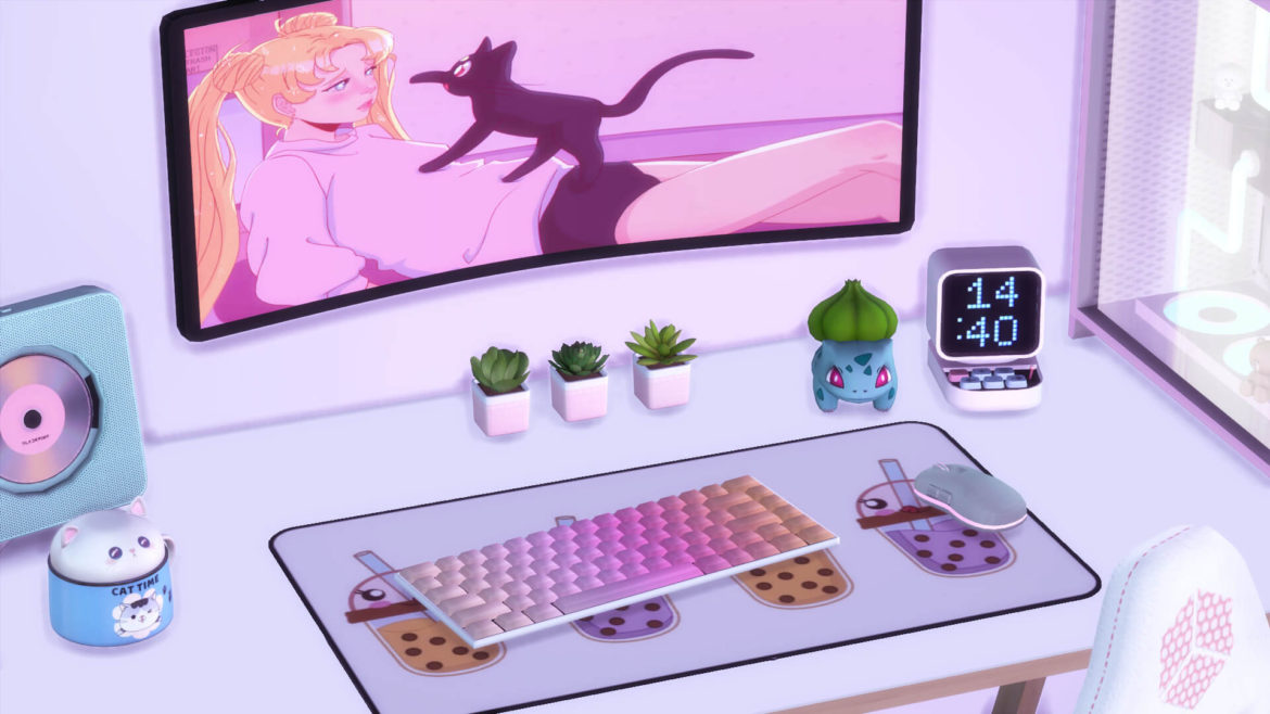 aesthetic cute gaming setupdownload on patreon