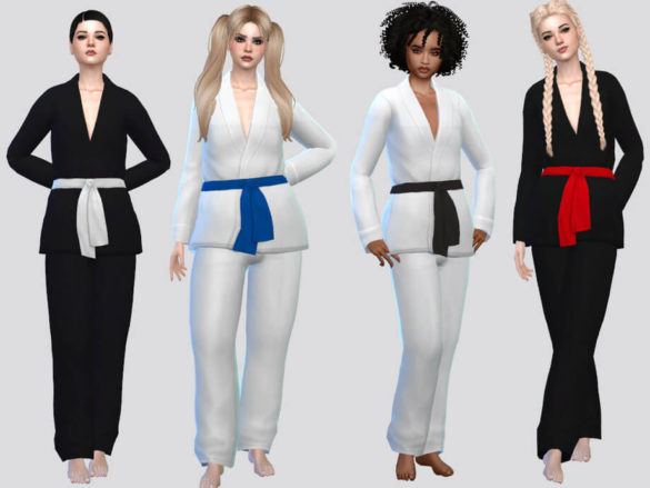 Basic Karate Uniform F by McLayneSims