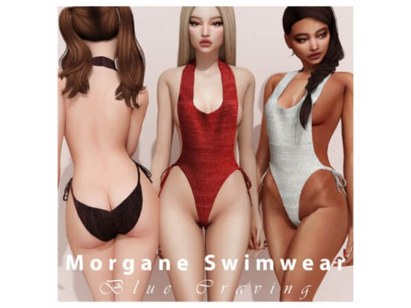 The Sims 4 Blue Craving – Morgane Swimwear