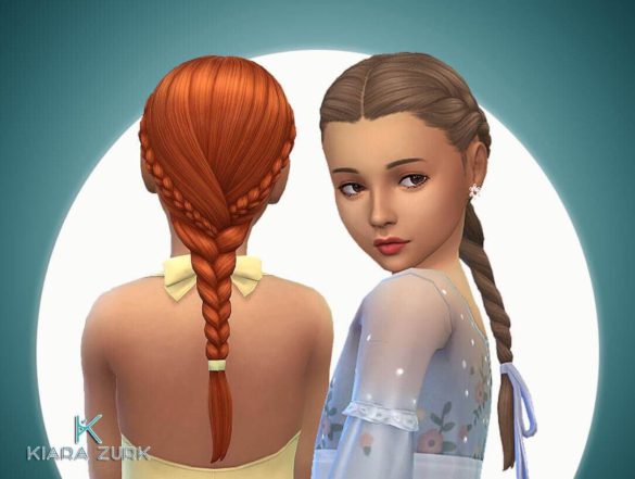 The Sims 4 Braid Single for Girls at My Stuff Origin