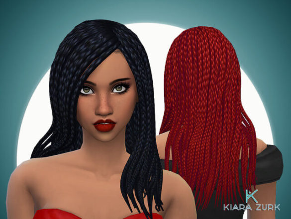The Sims 4 carmen hairstyle
