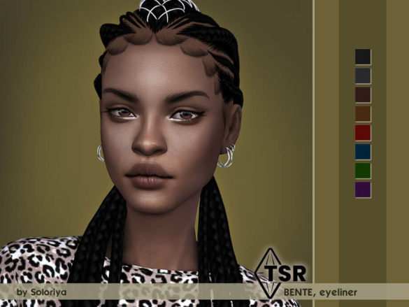 The Sims 4 Eyeliner Bente by soloriya at TSR