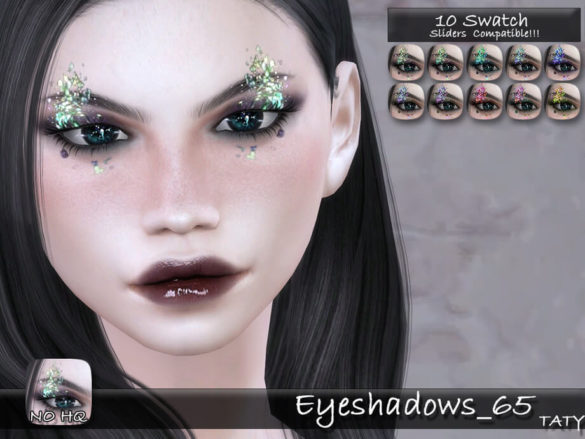 The Sims 4 Eyeshadows 65 by tatygagg