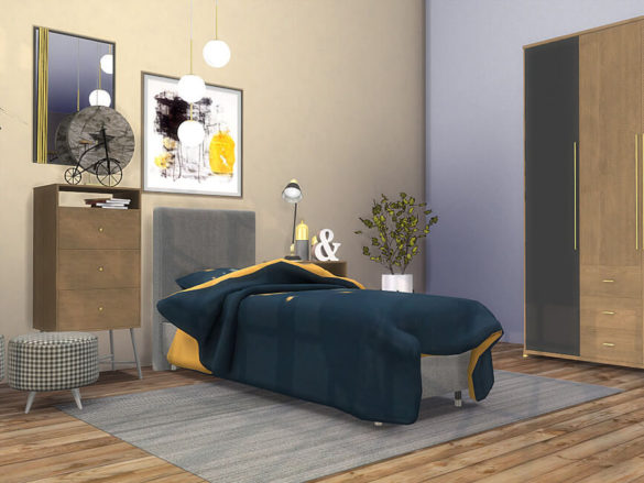 The Sims 4 Houston Teen Bedroom by ArtVitalex