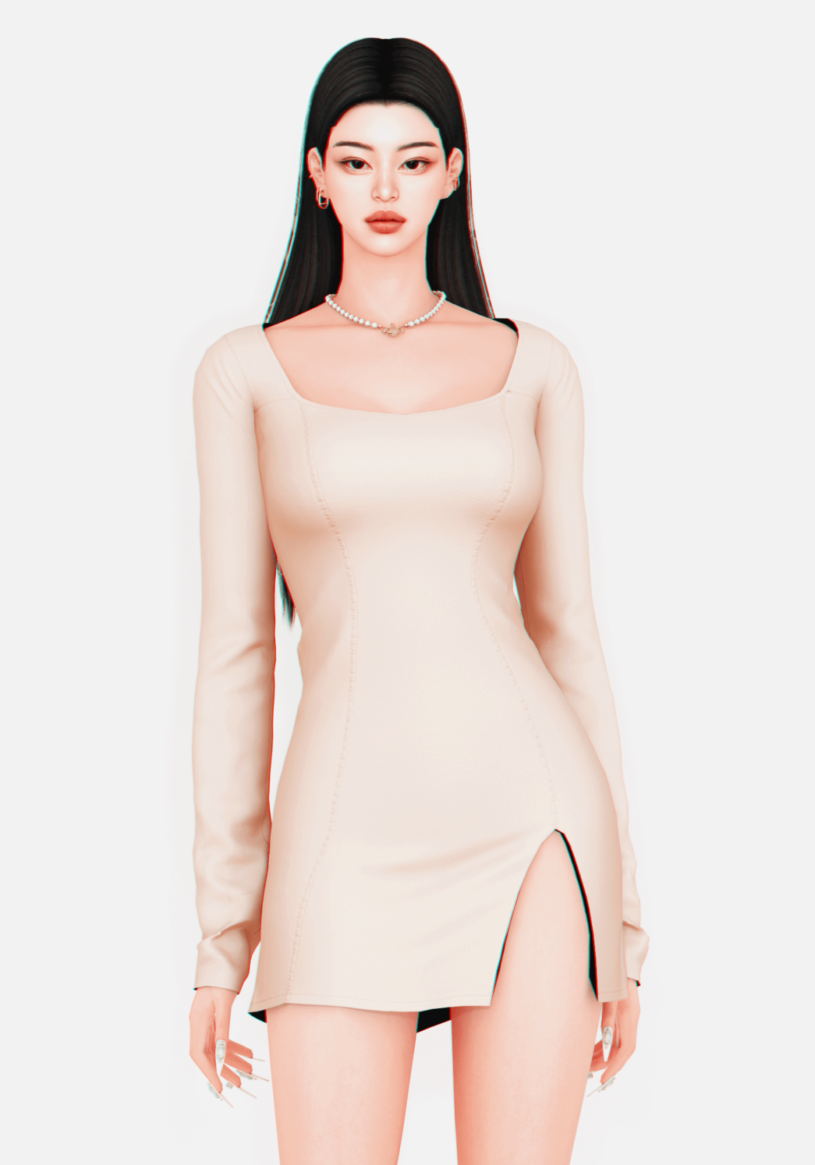 The Sims 4 karina dress by plbsims