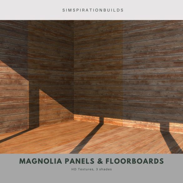 Magnolia Pannels Floorboards Simspiration